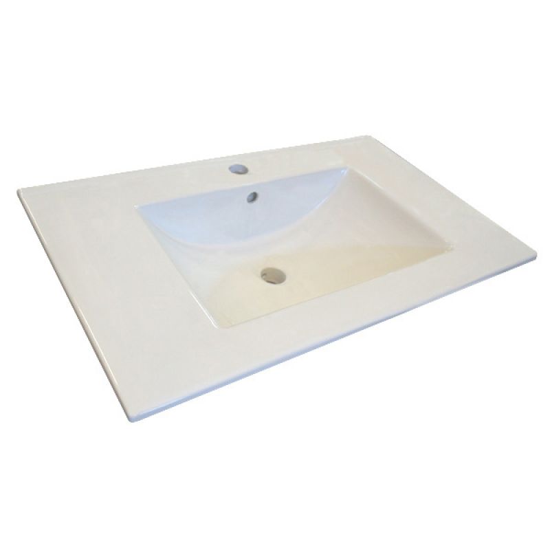 Тумба с раковиной Comforty Бонн-75 00-00006487 дуб темный с раковиной Comforty 75E