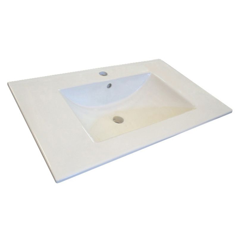 Тумба с раковиной Comforty Бредфорд-75 00-00008074 дуб темный с раковиной Comforty 75E