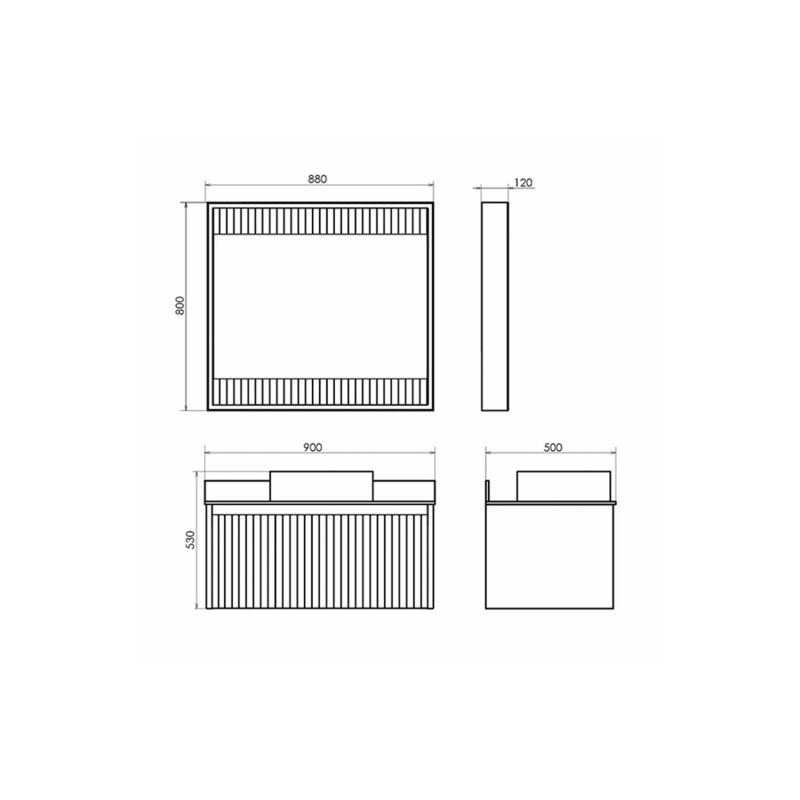Тумба с раковиной Comforty Марсель-90 00-00013797 белый матовый со столешницей под мрамор Калакатта Блэк c раковиной Comforty 9110