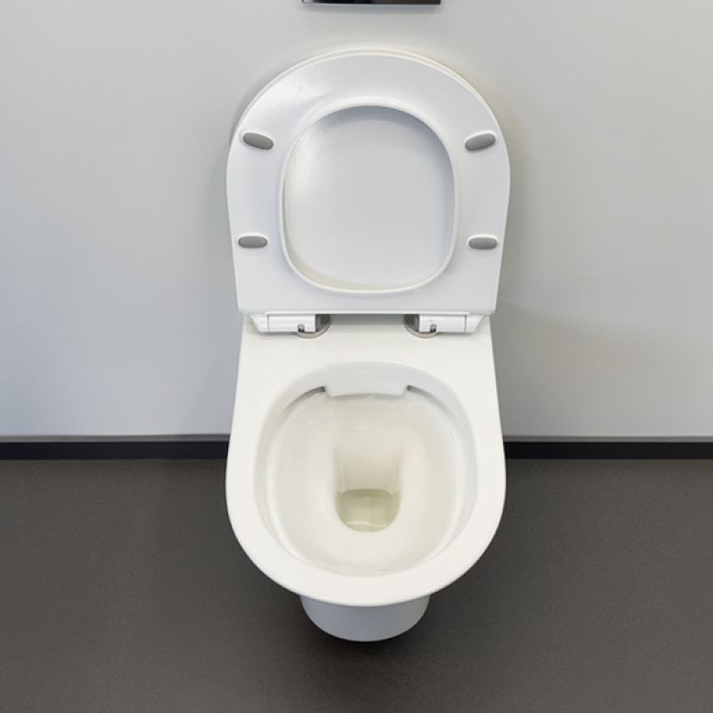 Подвесной безободковый унитаз Comforty, белый, 00-00012867