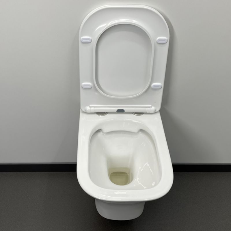 Подвесной безободковый унитаз Comforty, белый, 00-00012869