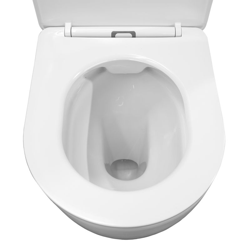 Унитаз-компакт Comforty 00-00016285, безободковый, сиденье с микролифтом, белый