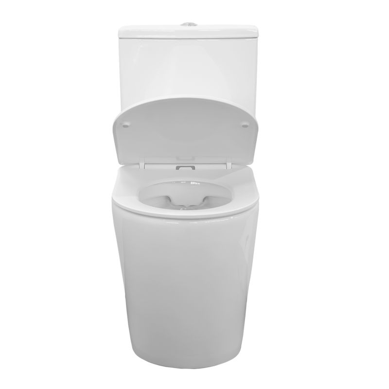 Унитаз-компакт Comforty 00-00016285, безободковый, сиденье с микролифтом, белый