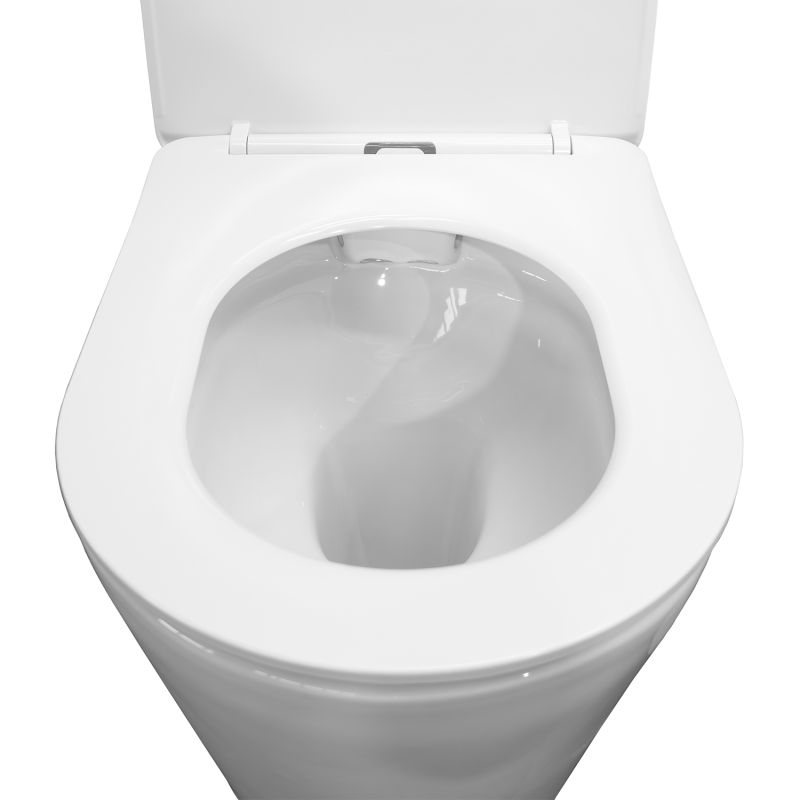 Унитаз-компакт Comforty 00-00016278, безободковый, сиденье с микролифтом, белый