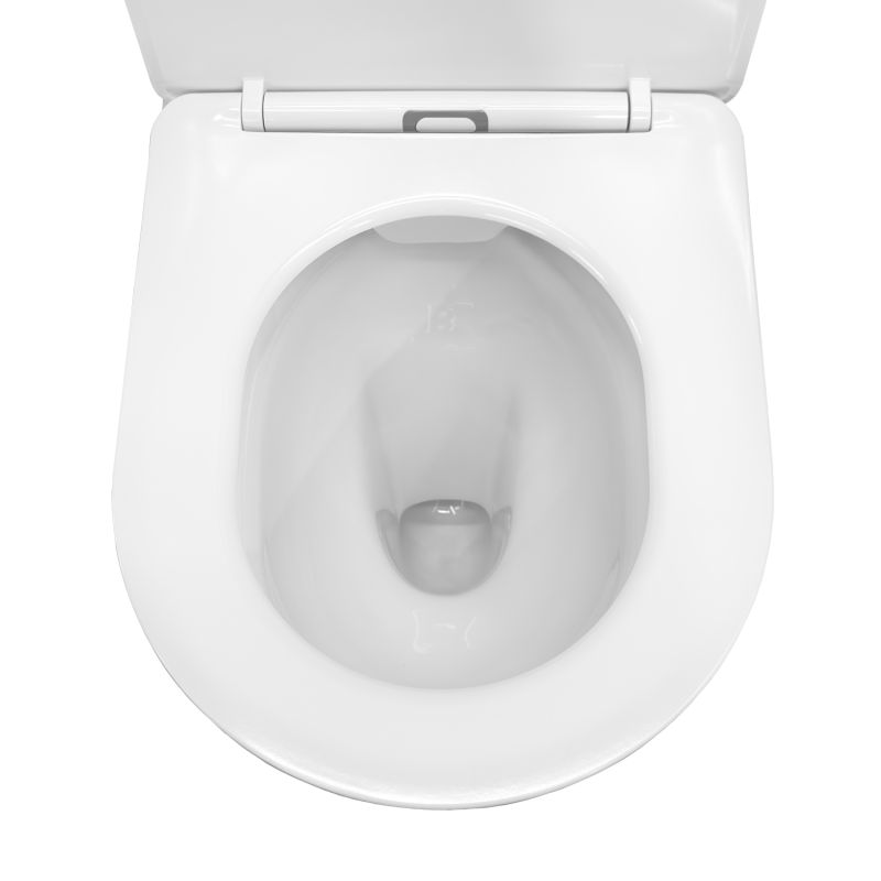 Унитаз-компакт Comforty 00-00016281, безободковый, сиденье с микролифтом, белый