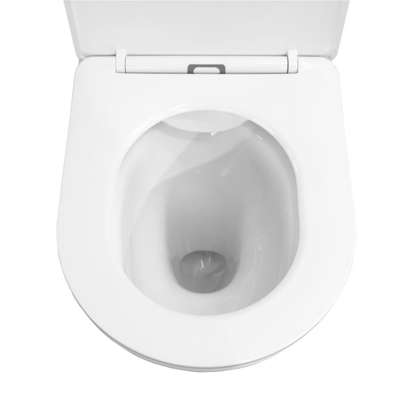 Унитаз-компакт Comforty 00-00016277, безободковый, сиденье с микролифтом, белый