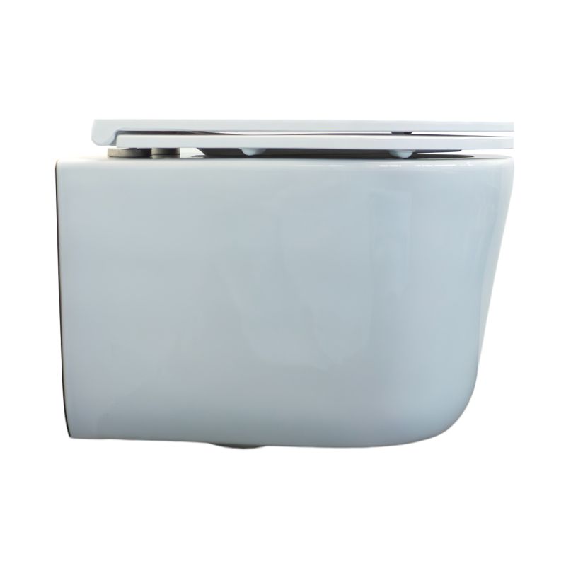 Подвесной унитаз Comforty 00-00014869, безободковый, сиденье с микролифтом, белый