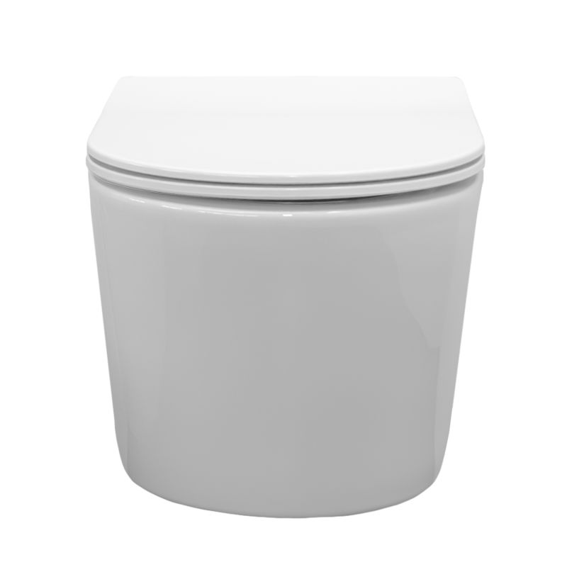 Подвесной унитаз Comforty 00-00016276, безободковый, сиденье с микролифтом, белый