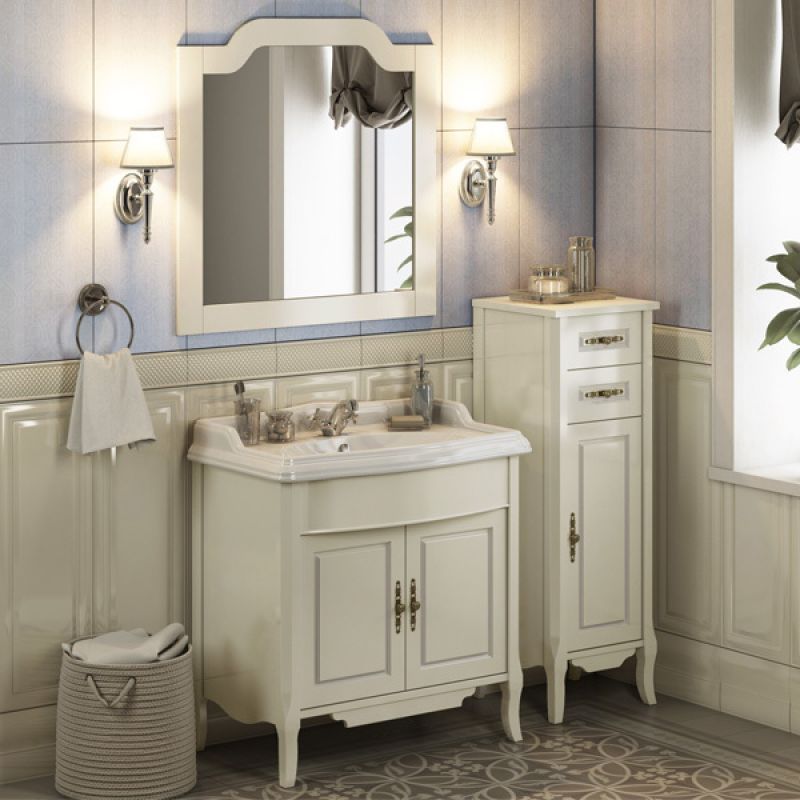 Шкаф полупенал Comforty Версаль 40 00004135648 Слоновая кость