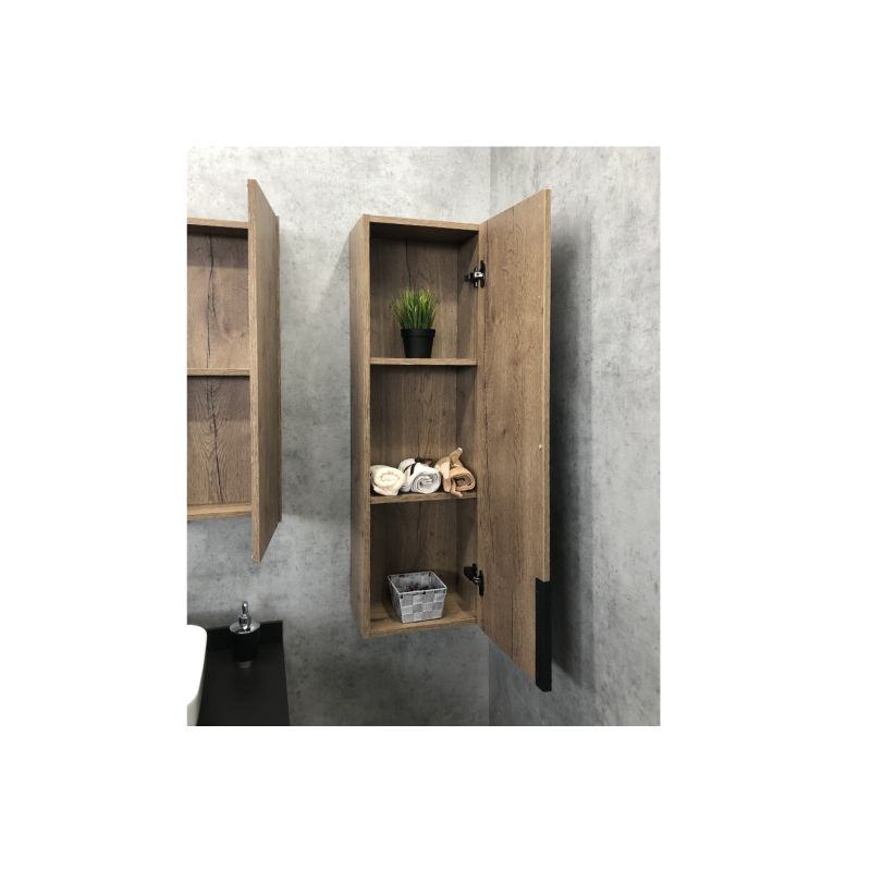 Шкаф полупенал Comforty Кельн 35 00004149530 подвесной Дуб темный