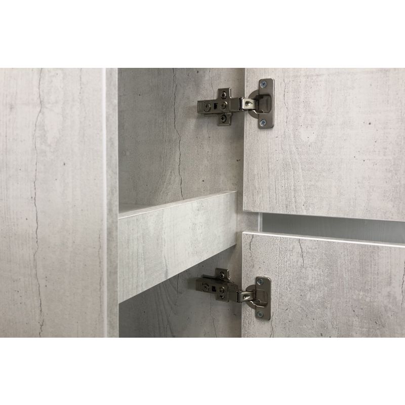 Шкаф пенал Comforty "Бремен-35" 00004142376 дуб белый