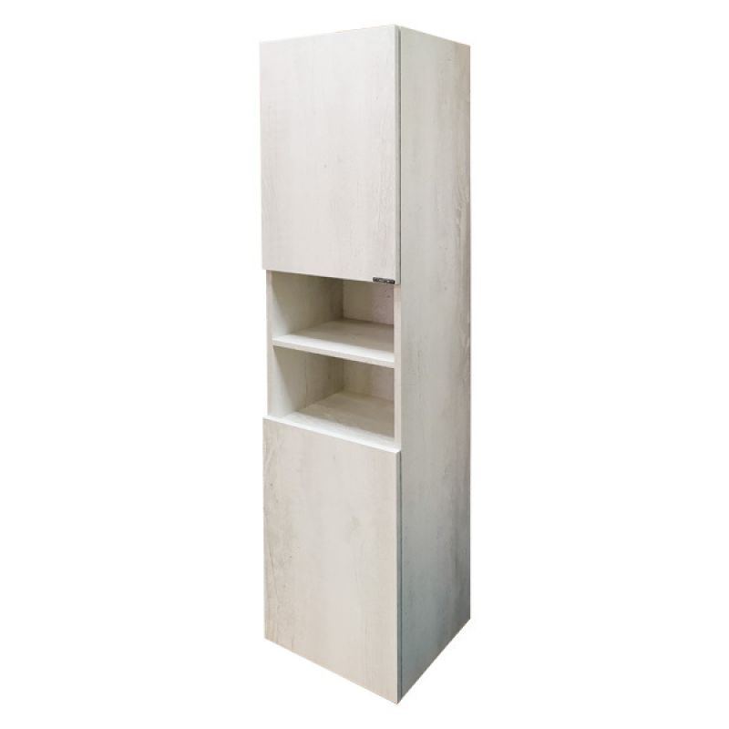 Шкаф пенал Comforty "Верона-35" 00004137140 дуб белый