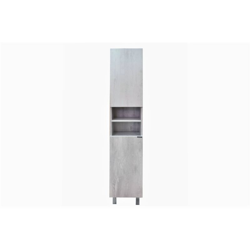 Шкаф пенал Comforty "Верона-35-Н" 00004142368 дуб белый