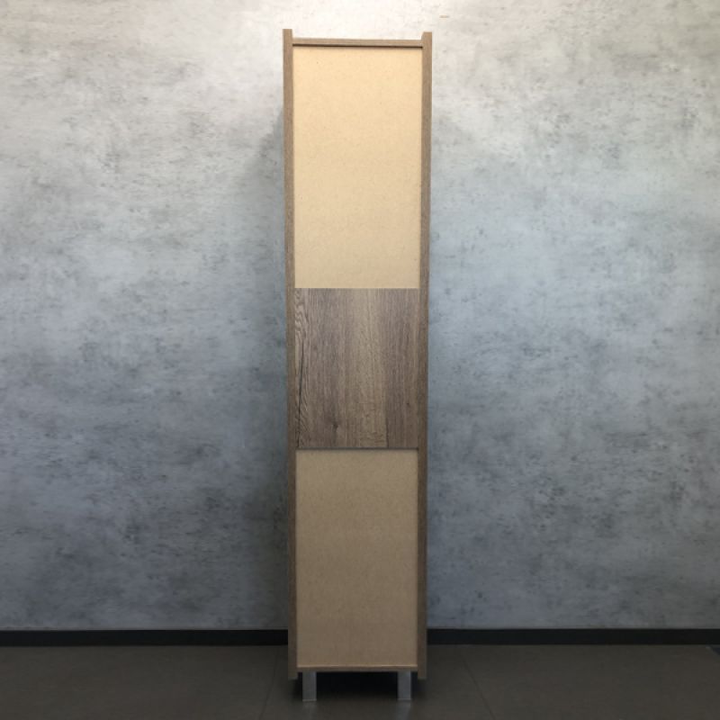 Шкаф пенал Comforty "Марио-40" 00-00004160 дуб темный