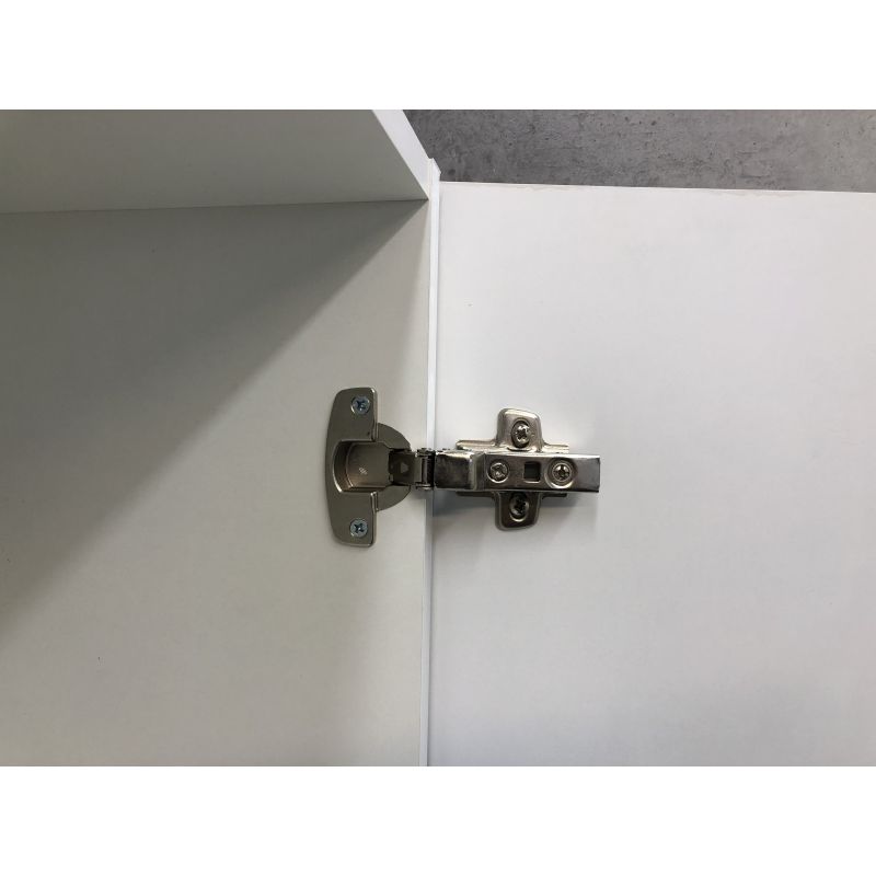 Шкаф пенал Comforty "Монако-40" 00003129168 правая белый глянец