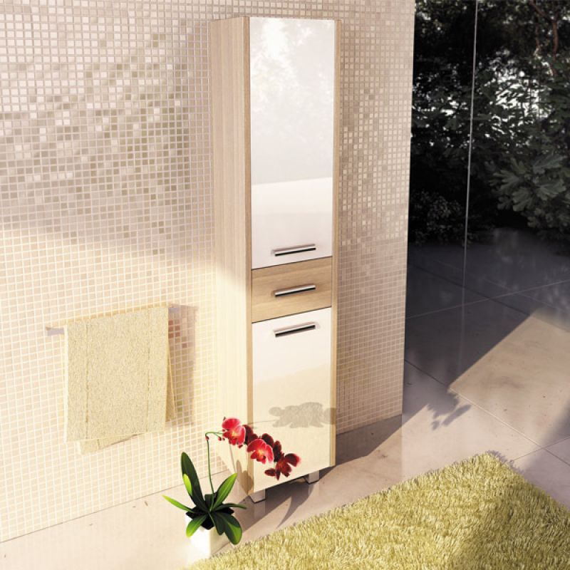 Шкаф пенал Comforty "Тулуза-40" 00003121663 сосна лоредо