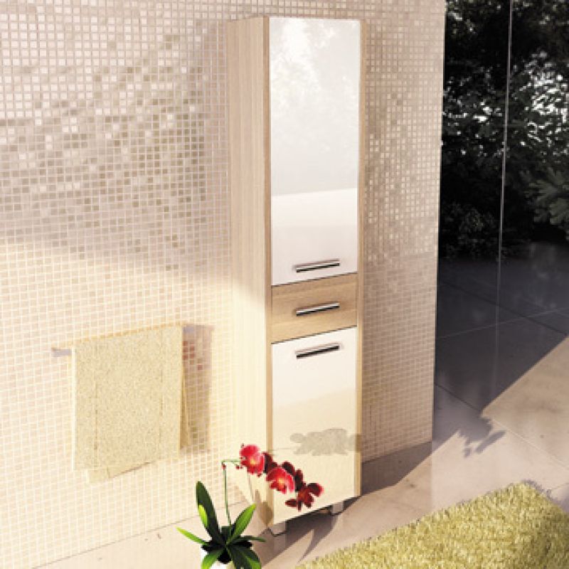 Шкаф пенал Comforty "Тулуза-40" 00003121663 сосна лоредо