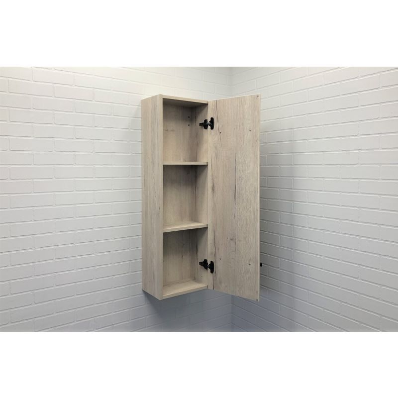 Шкаф полупенал Comforty Дюссельдорф 35 00004148025 подвесной Дуб дымчатый