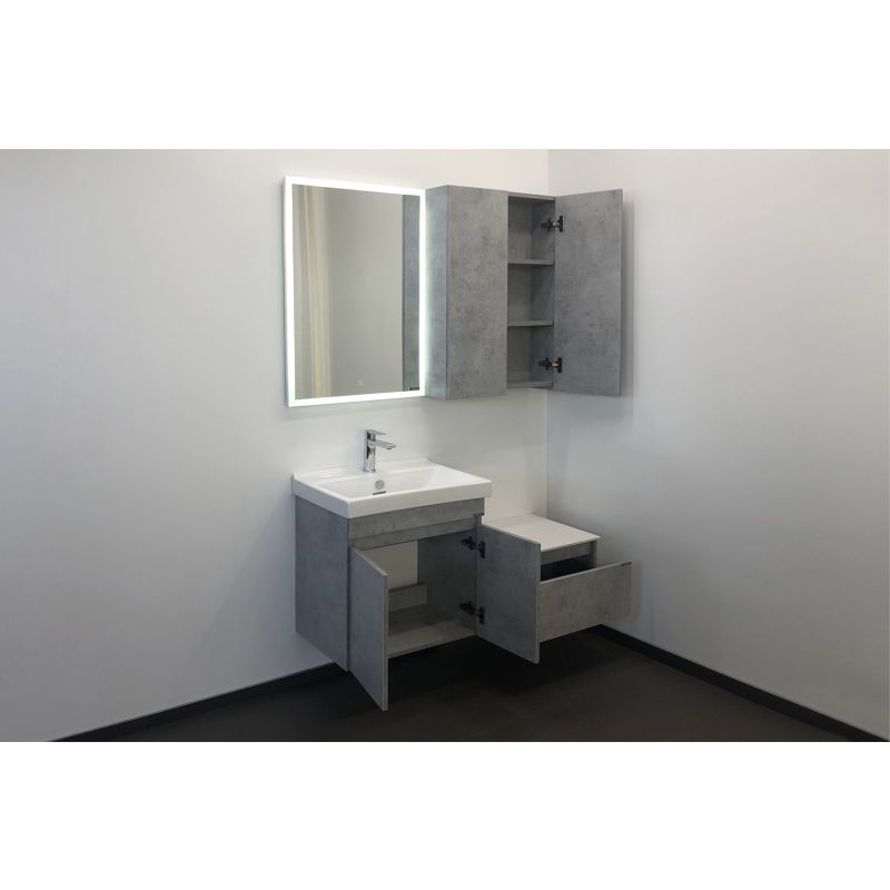 Подвесной шкаф Comforty Осло 60 00-00000837 Бетон светлый