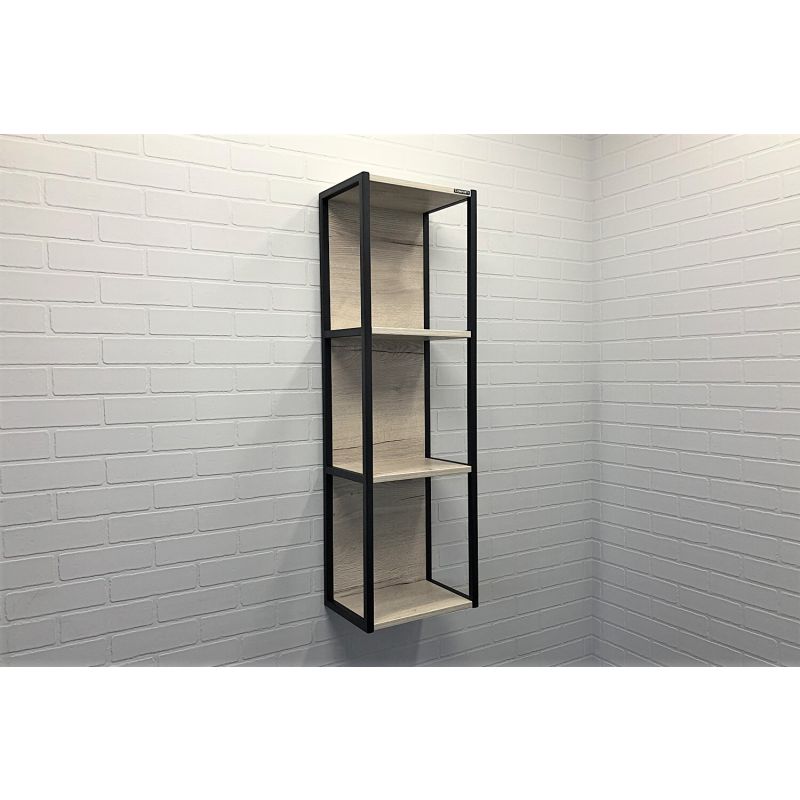 Шкаф полупенал Comforty Дюссельдорф 35М 00004148024 подвесной Дуб дымчатый