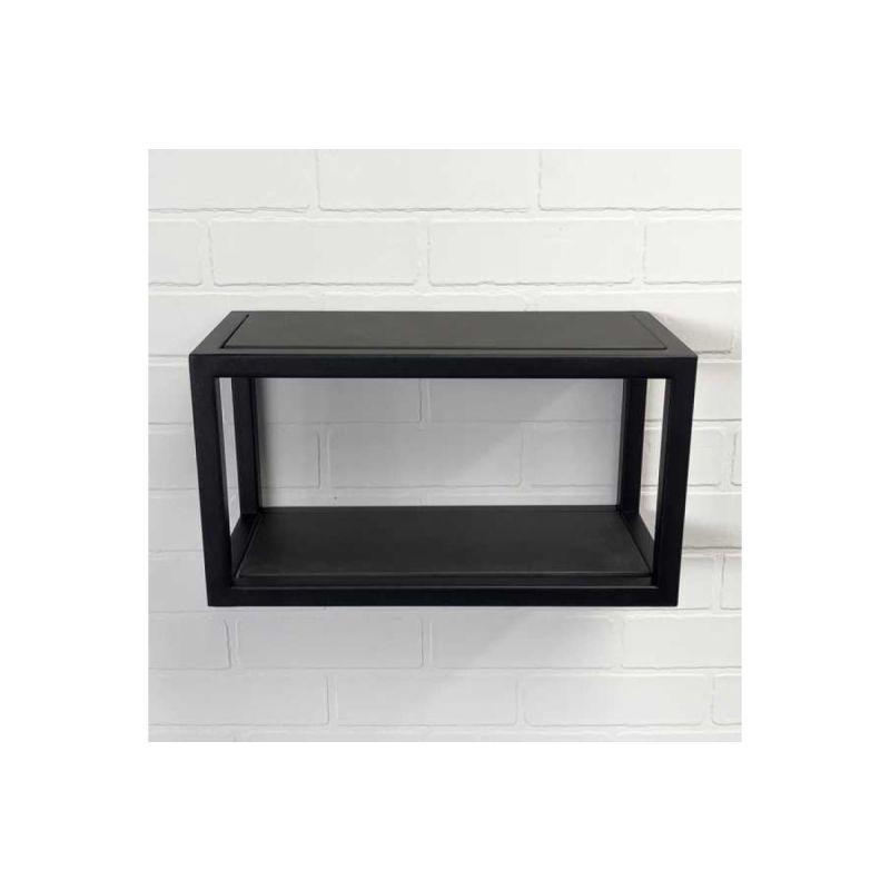 Стеллаж Comforty Лофт 40 00-00011013 матовый черная