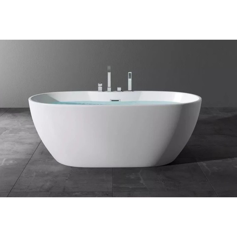 Акриловая ванна ARTMAX AM-605-1700-790 отдельностоящая со сливом-переливом ,сифон в комплекте Акриловая ванна ARTMAX AM-605-1700-790 отдельностоящая со сливом-переливом ,сифон в комплекте
