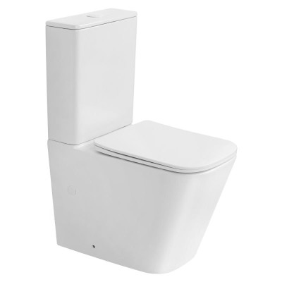 Унитаз ABBER Rechteck AC1210TMW компакт белый матовы...