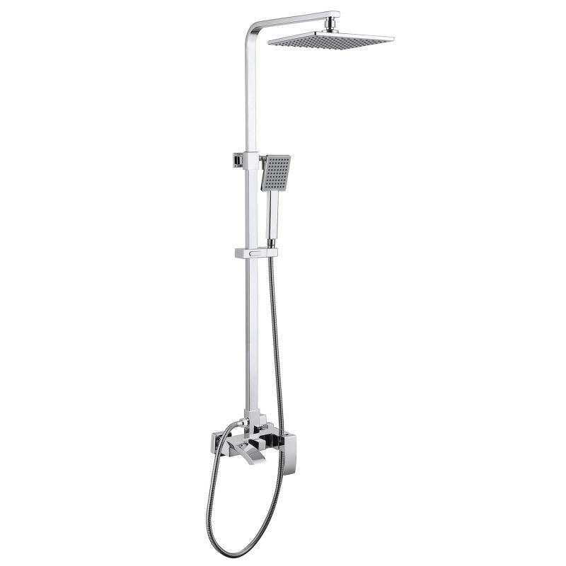 Душевая стойка ABBER Wasserfall AF8616 с изливом, хром Душевая стойка ABBER Wasserfall AF8616 с изливом, хром