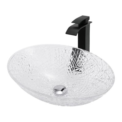 Раковина накладная стеклянная ABBER Glas AK2303 проз...