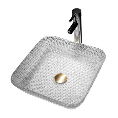 Раковина накладная стеклянная ABBER Glas AK2311 проз...