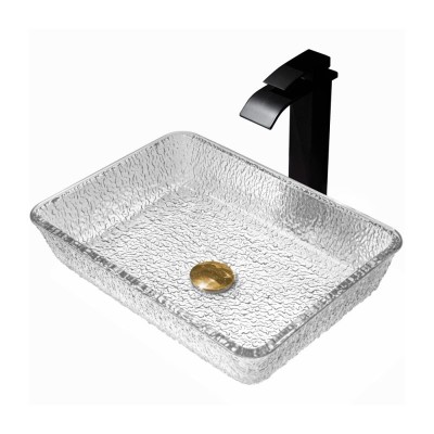 Раковина накладная стеклянная ABBER Glas AK2313 проз...