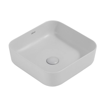 Раковина накладная ABBER Rechteck AC2211MLG светло-с...