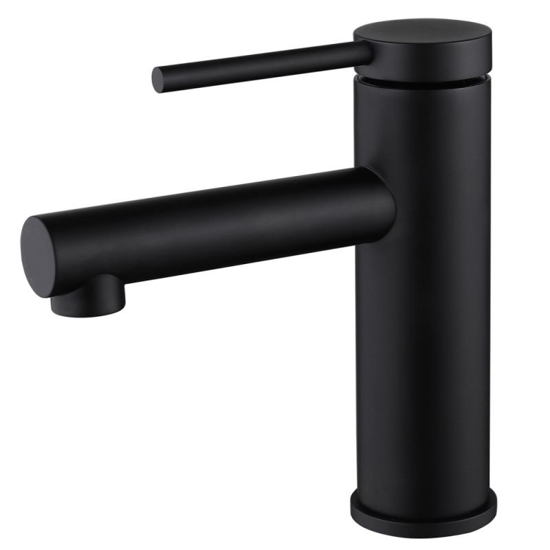 Смеситель ABBER Emotion AF8810B для раковины, черный матовый Смеситель ABBER Emotion AF8810B для раковины, черный матовый