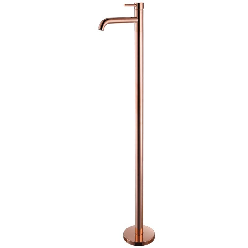 Смеситель ABBER Wasser Kreis AF8140RG напольный для раковины, розовое золото Смеситель ABBER Wasser Kreis AF8140RG напольный для раковины, розовое золото
