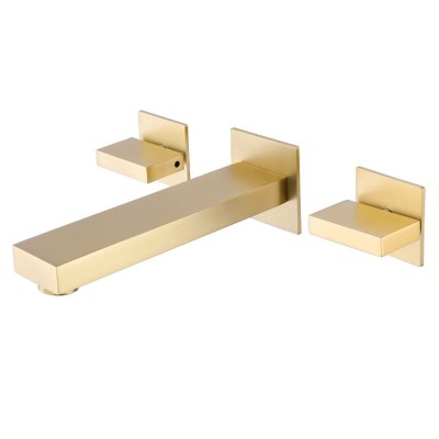 Смеситель ABBER Daheim AF82122G для раковины скрытог...