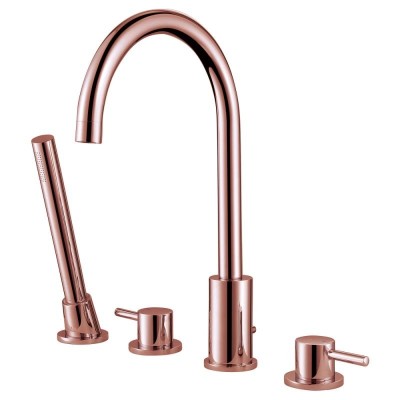 Смеситель ABBER Wasser Kreis AF8113RG на борт ванны,...