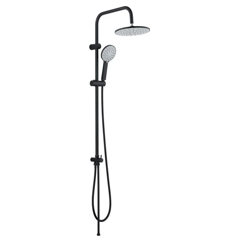Душевая система Agger Breeze A0193544 черный матовый Душевая система Agger Breeze A0193544 черный матовый