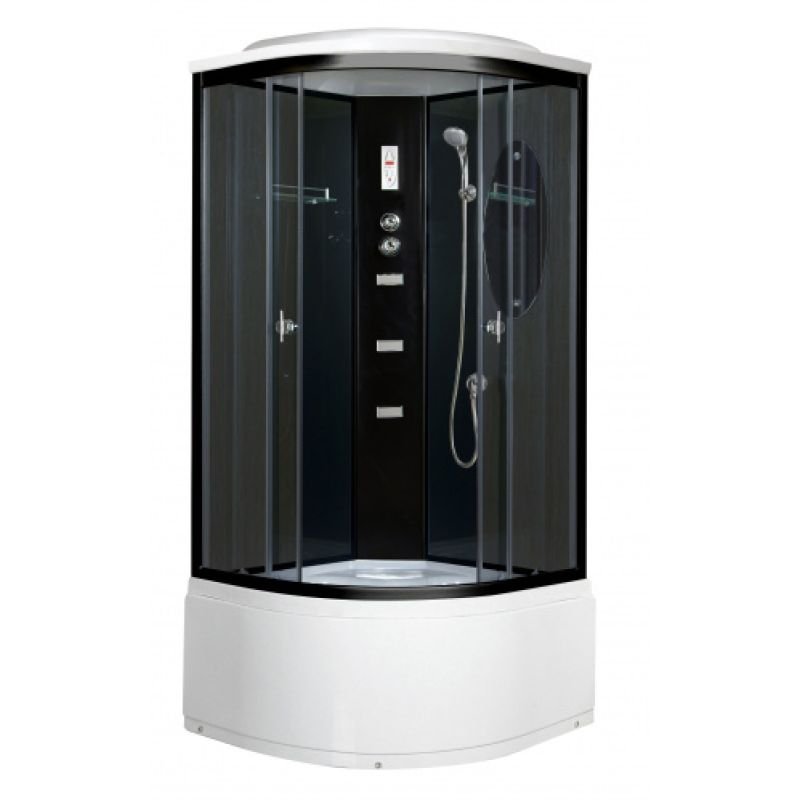 Душевая кабина NIAGARA ULTRA NG-212-01N (1000х1000х2200) высокий поддон(48см) стекло ТОНИРОВАННОЕ 4 места Душевая кабина NIAGARA ULTRA NG-212-01N (1000х1000х2200) высокий поддон(48см) стекло ТОНИРОВАННОЕ 4 места