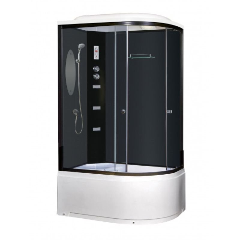 Душевая кабина NIAGARA ULTRA NG-214-01LN (1200х800х2200) высокий поддон(48см) стекло ТОНИРОВАННОЕ 4 места Душевая кабина NIAGARA ULTRA NG-214-01LN (1200х800х2200) высокий поддон(48см) стекло ТОНИРОВАННОЕ 4 места