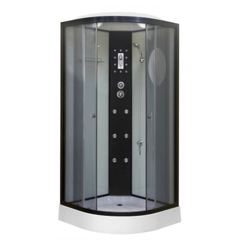 Душевая кабина NIAGARA ULTRA NG-1901-01 (900х900х2200) низкий поддон(16см) стекло ТОНИРОВАННОЕ 4 места Душевая кабина NIAGARA ULTRA NG-1901-01 (900х900х2200) низкий поддон(16см) стекло ТОНИРОВАННОЕ 4 места