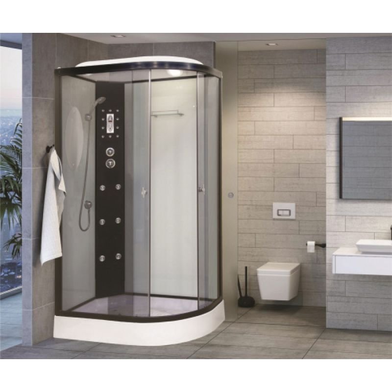 Душевая кабина NIAGARA ULTRA NG-1903-01L (1200х800х2200) низкий поддон(16см) стекло ТОНИРОВАННОЕ 4 места Душевая кабина NIAGARA ULTRA NG-1903-01L (1200х800х2200) низкий поддон(16см) стекло ТОНИРОВАННОЕ 4 места