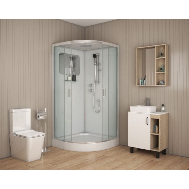 Душевая кабина NIAGARA PREMIUM NG-6001-01 (900х900х2100) низкий поддон(16 см) стекло ПРОЗРАЧНОЕ, 4 места Душевая кабина NIAGARA PREMIUM NG-6001-01 (900х900х2100) низкий поддон(16 см) стекло ПРОЗРАЧНОЕ, 4 места
