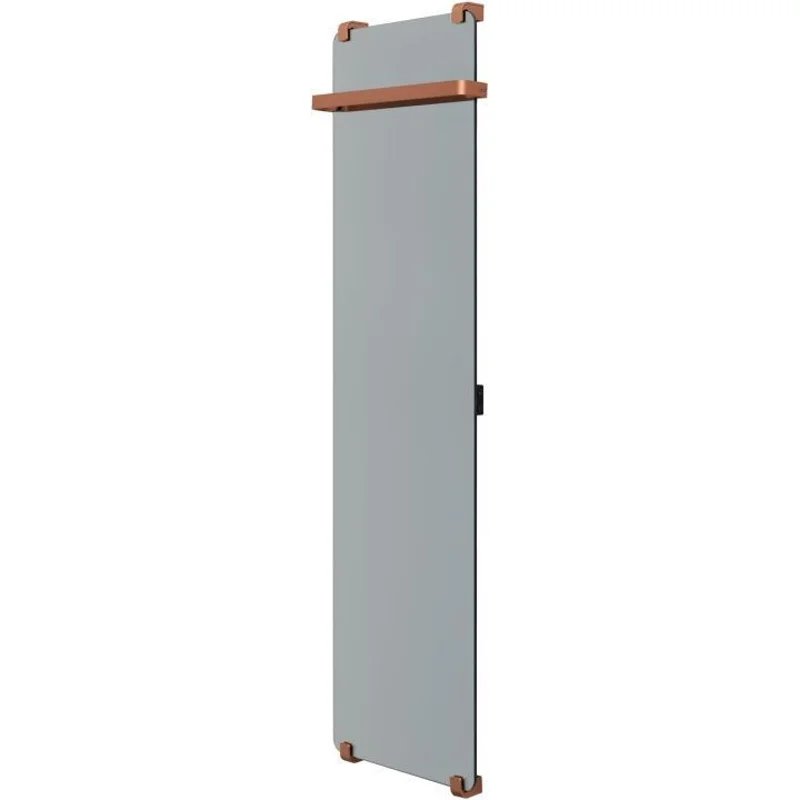 Полотенцесушитель электрический Allen Brau Infinity 160x44 с рейлингом и креплением, серебро браш Полотенцесушитель электрический Allen Brau Infinity 160x44 с рейлингом и креплением, серебро браш