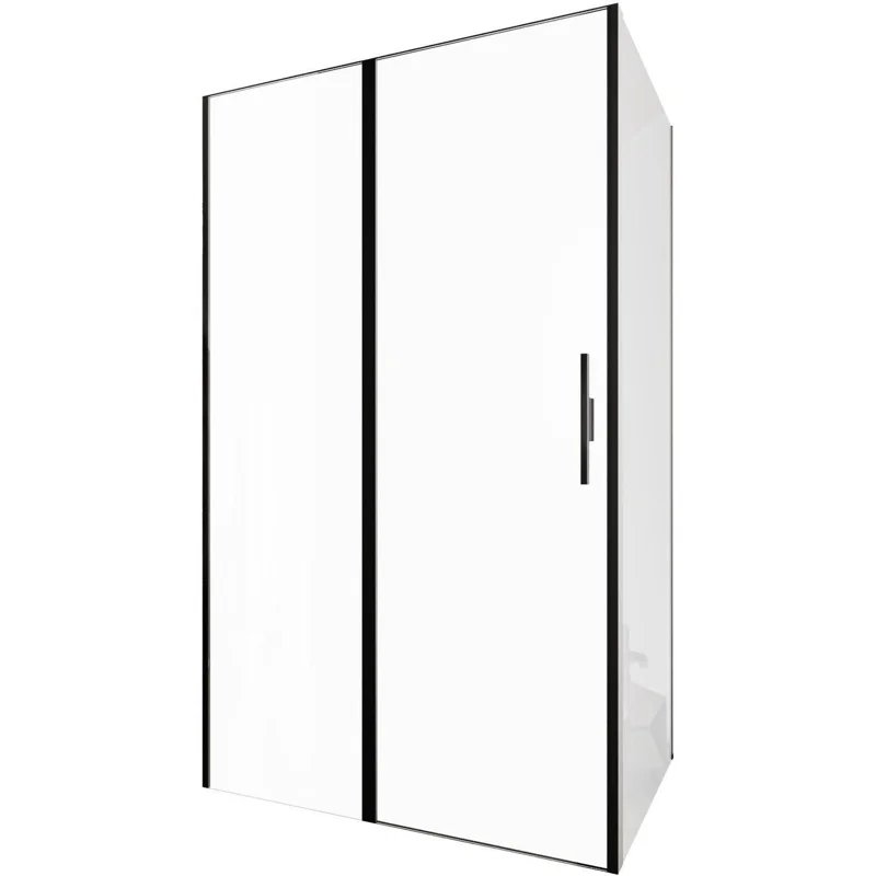 Душевой уголок Allen Brau Priority 120x80 3.31033.BBA + 3.31042.BBA черный браш Душевой уголок Allen Brau Priority 120x80 3.31033.BBA + 3.31042.BBA черный браш