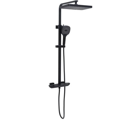 Душевая стойка Allen Brau Infinity 5.21030-31 черный...