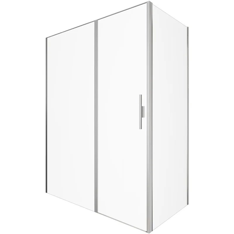 Душевой уголок Allen Brau Priority 160x90 3.31038.BA + 3.31044.BA серебро браш Душевой уголок Allen Brau Priority 160x90 3.31038.BA + 3.31044.BA серебро браш