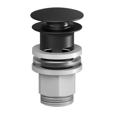 Донный клапан AM.PM F0700P22 Click-Clack Черный матовый