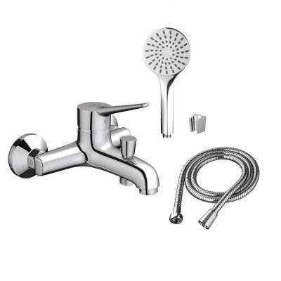 Смеситель для ванны и душа Dorff Optima D2010008 Хром