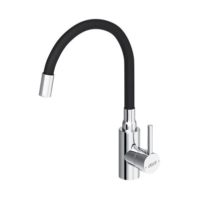 Смеситель для кухни Dorff Logic D3007622 Хром Черный
