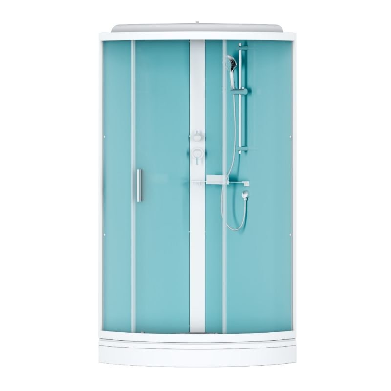 Душевая кабина AM.PM X-Joy W88C-401-090WT с крышей, белый Душевая кабина AM.PM X-Joy W88C-401-090WT с крышей, белый